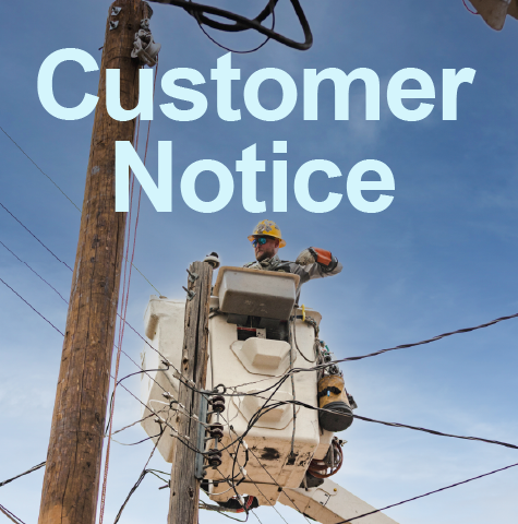 customer notice