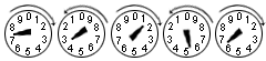 Sample Meter Dials