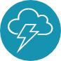 Storm Safety Icon