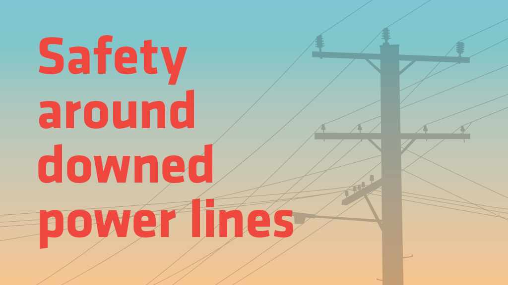 Safety around downed power lines