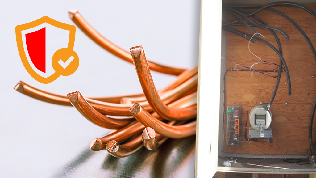Protect yourself against copper theft Protect yourself against copper theft